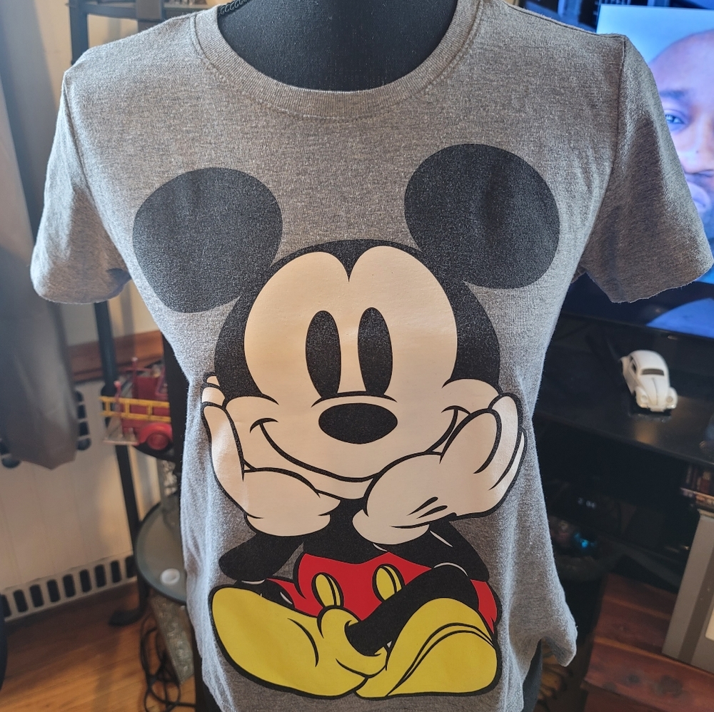 Disney Crop Top Style Top with Micke  Mouse